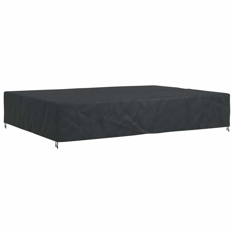 Pokrowiec na meble Gładki Czarny 350 x 260 x 90 cm 210D