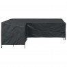 Pokrowiec na meble Czarny 250 x 180 x 80 cm Tkanina Oxford 210D