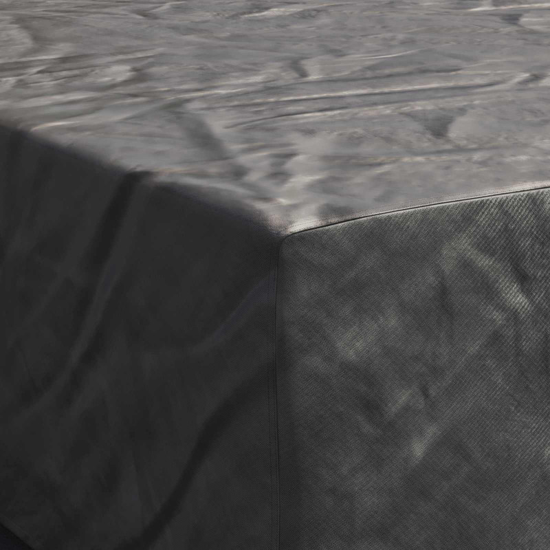 Pokrowiec na meble Gładki Czarny 350 x 260 x 90 cm 420D