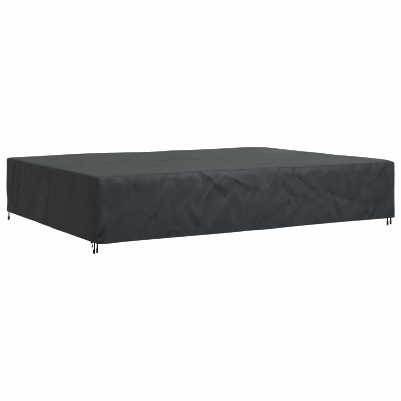 Pokrowiec na meble Gładki Czarny 400 x 300 x 70 cm 210D