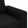 Sofa Czarny 100 x 80 x 82 cm tkanina