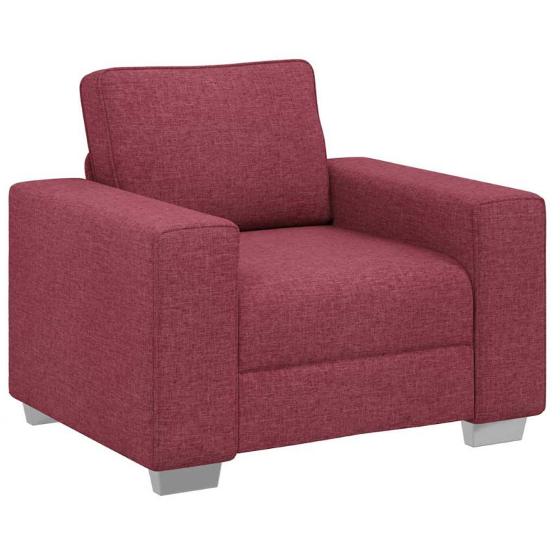 Sofa Czerwone wino 100 x 80 x 82 cm tkanina