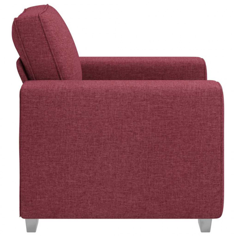 Sofa Czerwone wino 100 x 80 x 82 cm tkanina