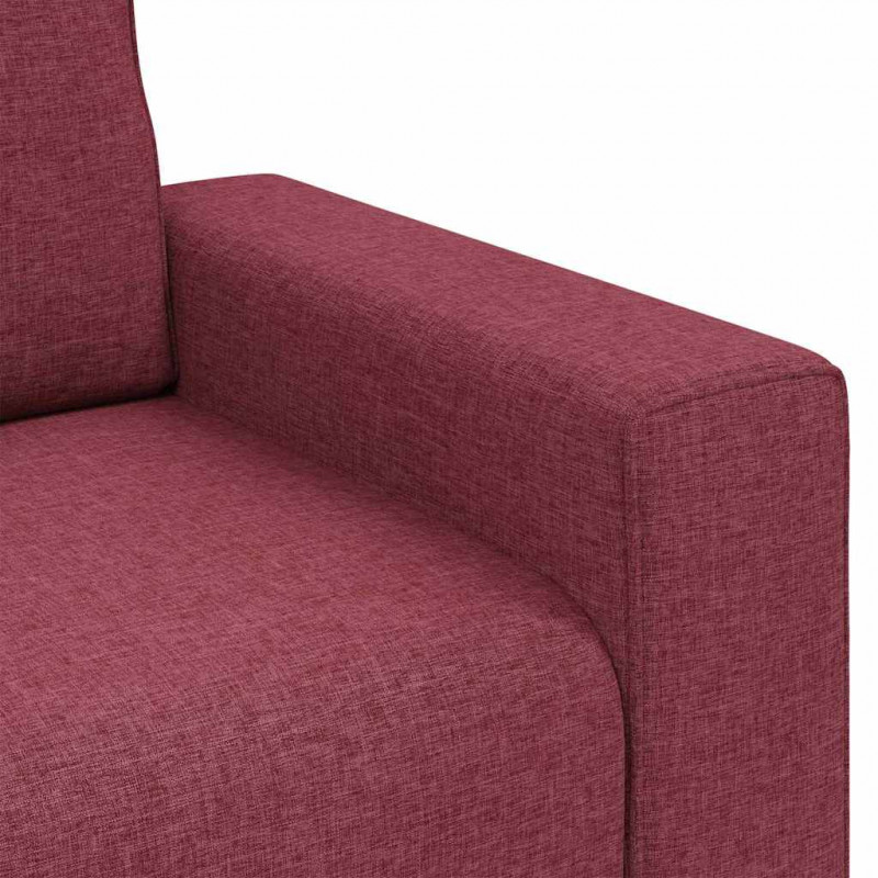 Sofa Czerwone wino 100 x 80 x 82 cm tkanina