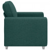 Sofa Ciemna zieleń 100 x 80 x 82 cm tkanina