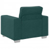 Sofa Ciemna zieleń 100 x 80 x 82 cm tkanina