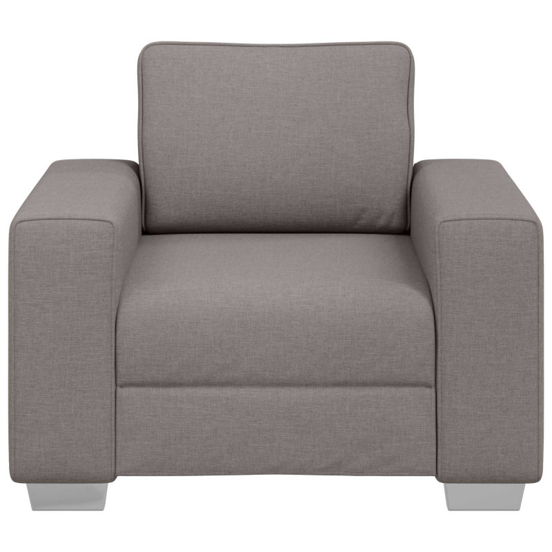 Sofa Ciemnoszary 100 x 80 x 82 cm tkanina