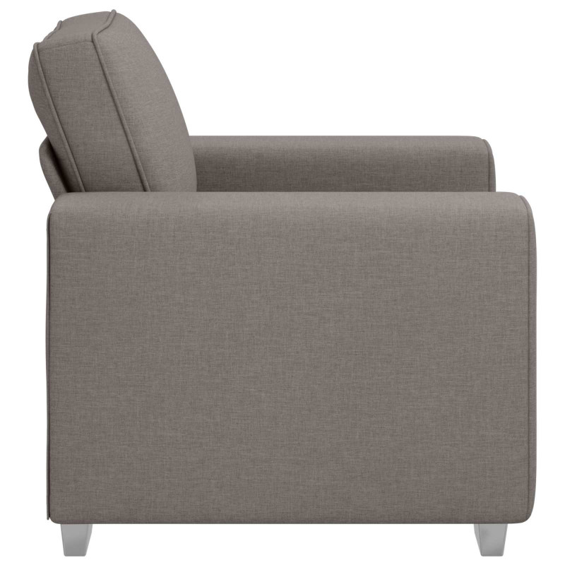 Sofa Ciemnoszary 100 x 80 x 82 cm tkanina