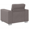 Sofa Ciemnoszary 100 x 80 x 82 cm tkanina