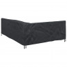Pokrowiec na meble Czarny 260 x 210 x 80 cm Tkanina Oxford 210D