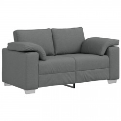 Sofa Ciemnoszary 160 x 80 x 82 cm tkanina