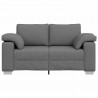 Sofa Ciemnoszary 160 x 80 x 82 cm tkanina