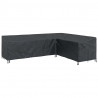 Pokrowiec na meble Czarny 286 x 222 x 80 cm Tkanina Oxford 210D
