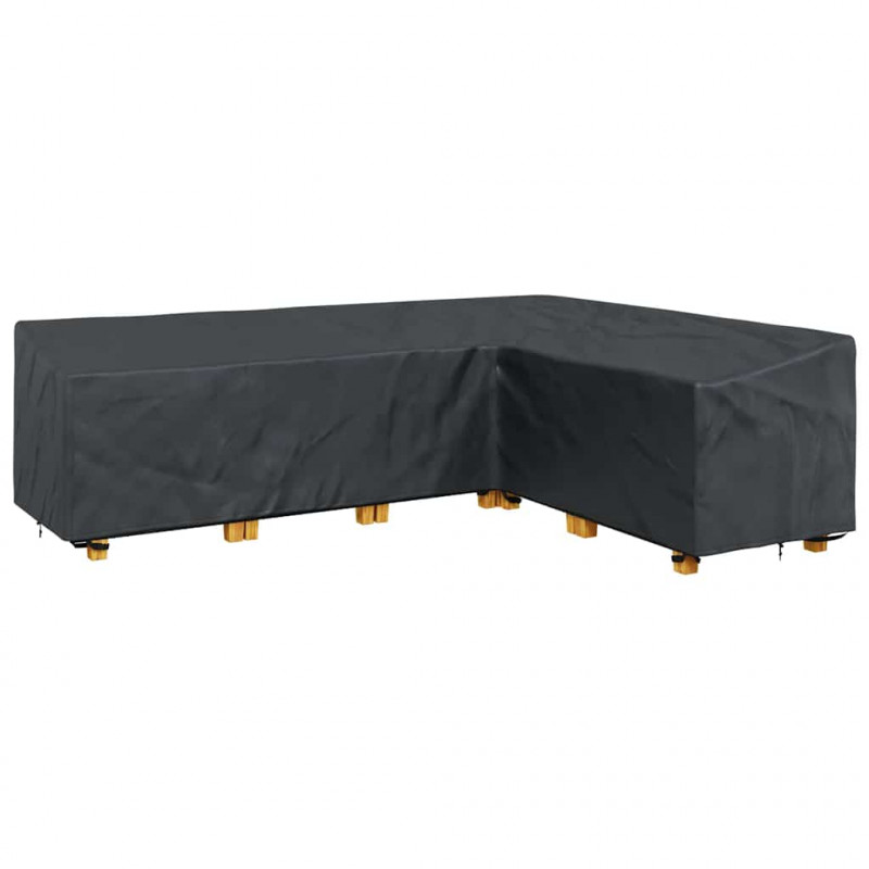 Pokrowiec na meble Czarny 286 x 222 x 80 cm Tkanina Oxford 210D