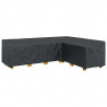 Pokrowiec na meble Czarny 286 x 222 x 80 cm Tkanina Oxford 210D
