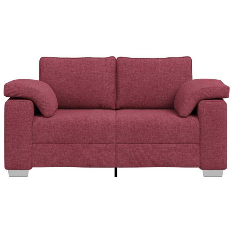 Sofa Czerwone wino 160 x 80 x 82 cm tkanina