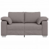 Sofa Ciemnoszary 160 x 80 x 82 cm tkanina