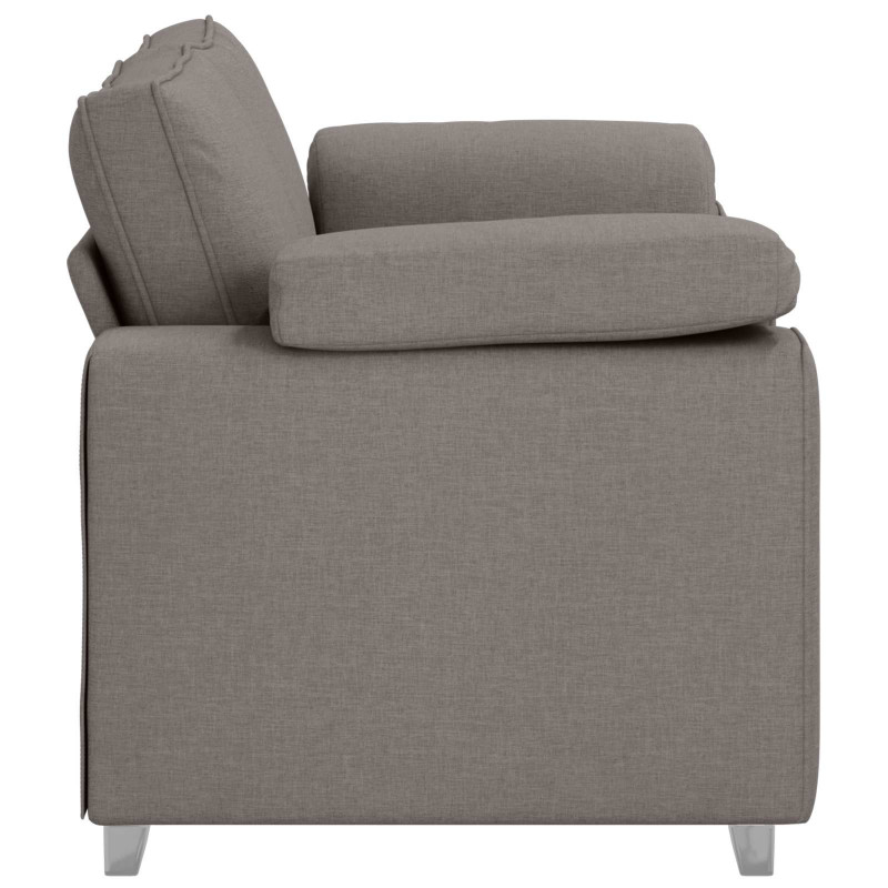 Sofa Ciemnoszary 160 x 80 x 82 cm tkanina