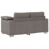 Sofa Ciemnoszary 160 x 80 x 82 cm tkanina
