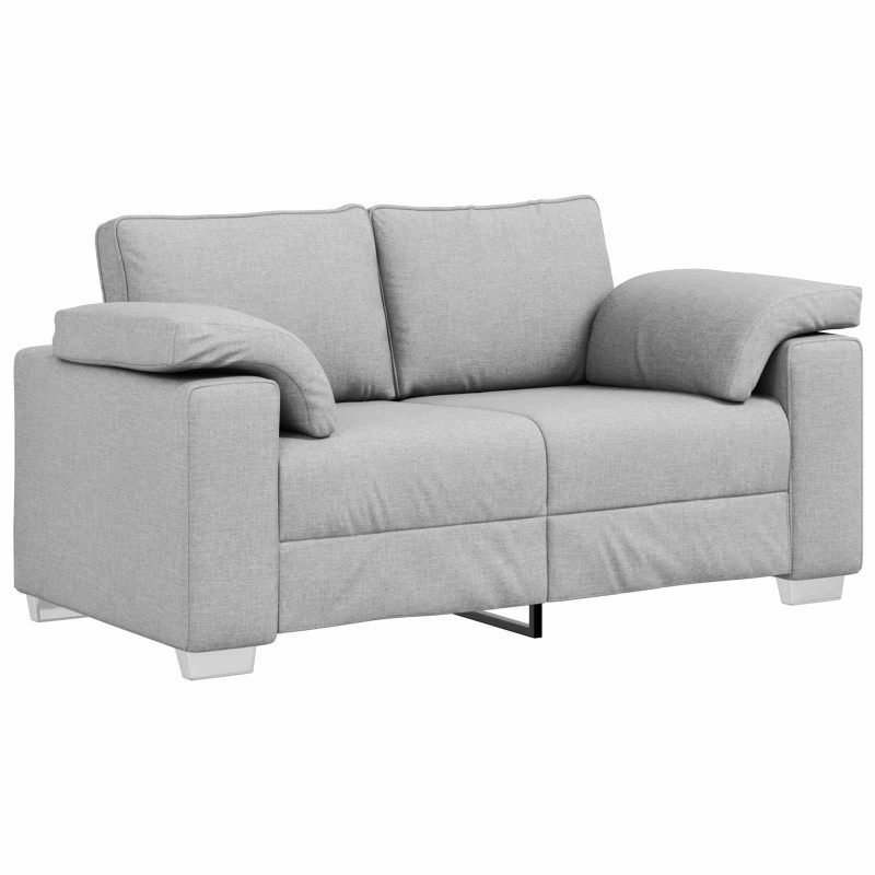 Sofa Szary chmur 160 x 80 x 82 cm tkanina