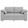 Sofa Szary chmur 160 x 80 x 82 cm tkanina