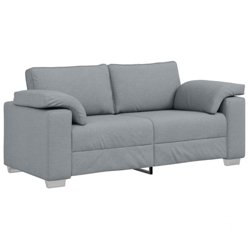 Sofa Jasnoszary 180 x 80 x 82 cm tkanina