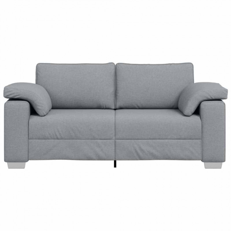 Sofa Jasnoszary 180 x 80 x 82 cm tkanina