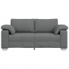 Sofa Ciemnoszary 180 x 80 x 82 cm tkanina