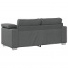 Sofa Ciemnoszary 180 x 80 x 82 cm tkanina