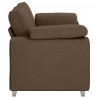 Sofa Brązowy 180 x 80 x 82 cm tkanina
