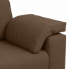 Sofa Brązowy 180 x 80 x 82 cm tkanina