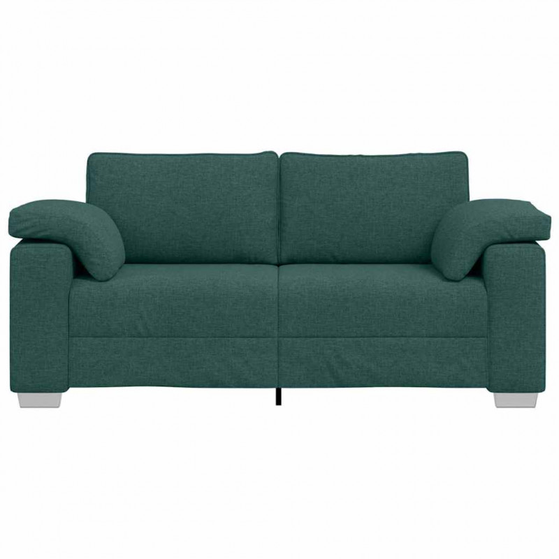 Sofa Ciemna zieleń 180 x 80 x 82 cm tkanina