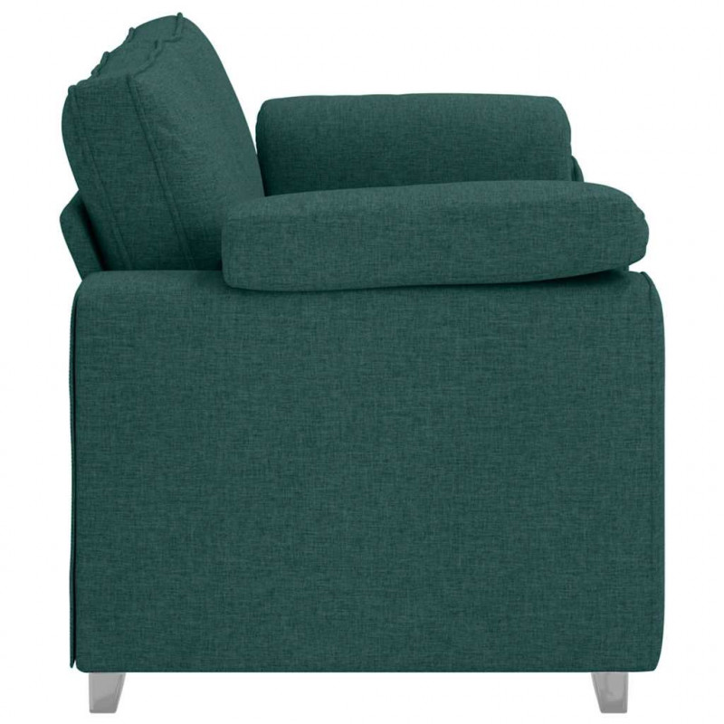 Sofa Ciemna zieleń 180 x 80 x 82 cm tkanina