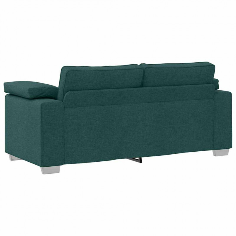 Sofa Ciemna zieleń 180 x 80 x 82 cm tkanina