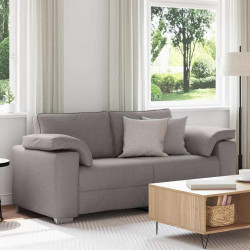Sofa Ciemnoszary 180 x 80 x 82 cm tkanina