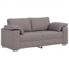 Sofa Ciemnoszary 180 x 80 x 82 cm tkanina