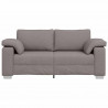 Sofa Ciemnoszary 180 x 80 x 82 cm tkanina