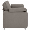 Sofa Ciemnoszary 180 x 80 x 82 cm tkanina