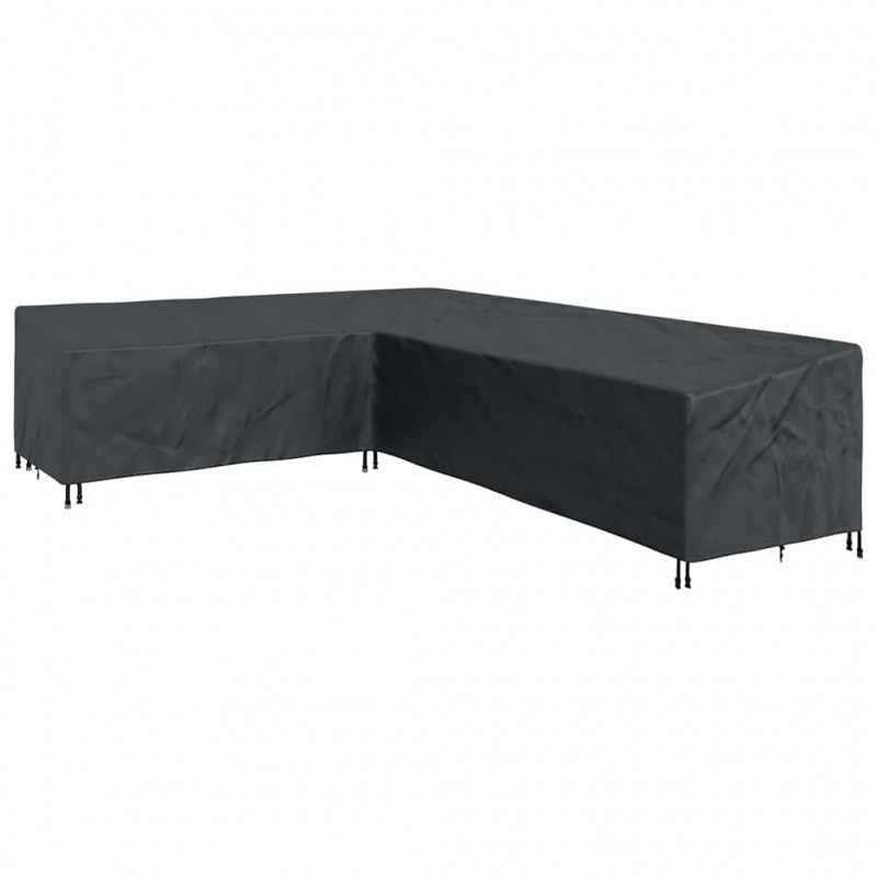 Pokrowiec na meble Czarny 330 x 255 x 80 cm Tkanina Oxford 420D