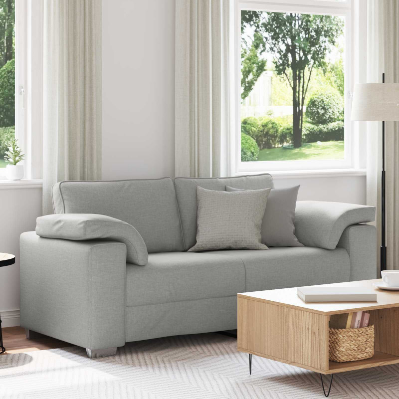 Sofa Szary chmur 180 x 80 x 82 cm tkanina