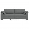 Sofa Ciemnoszary 220 x 80 x 82 cm tkanina