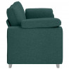 Sofa Ciemna zieleń 220 x 80 x 82 cm tkanina