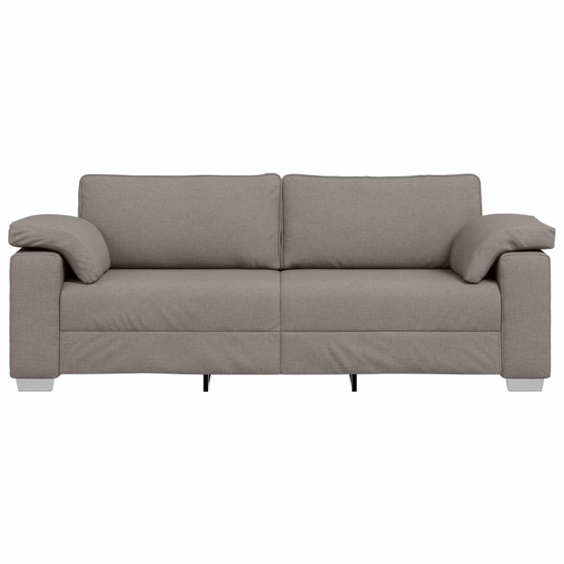 Sofa Ciemnoszary 220 x 80 x 82 cm tkanina