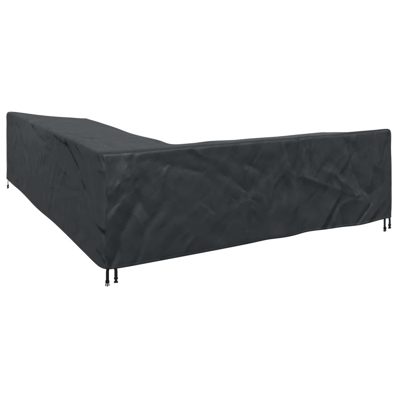 Pokrowiec na meble Czarny 355 x 275 x 80 cm Tkanina Oxford 210D