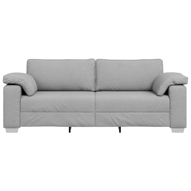 Sofa Szary chmur 220 x 80 x 82 cm tkanina
