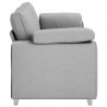 Sofa Szary chmur 220 x 80 x 82 cm tkanina