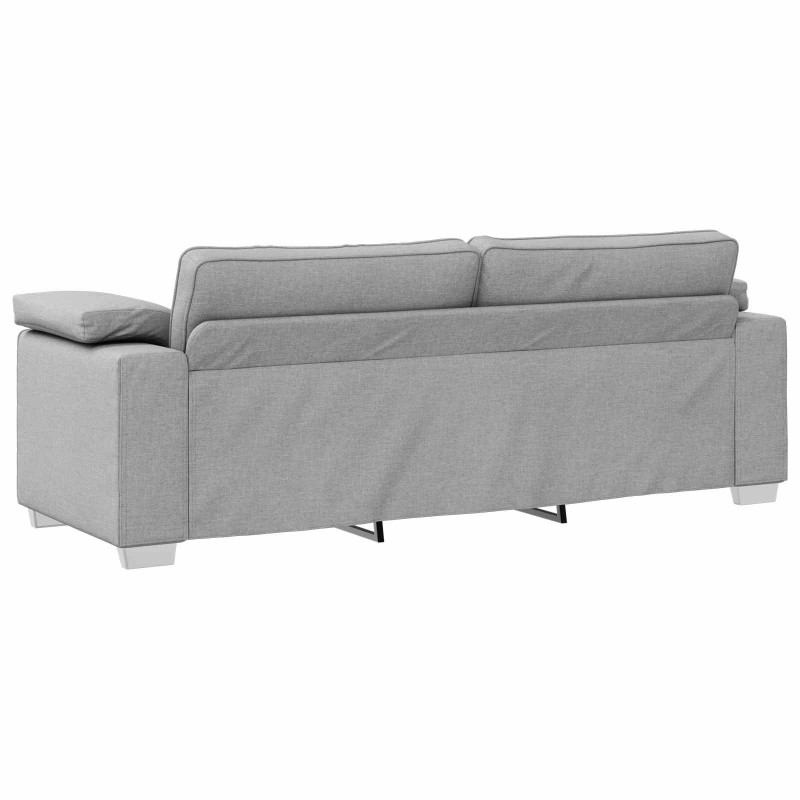 Sofa Szary chmur 220 x 80 x 82 cm tkanina