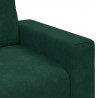 Sofa Fotel Ciemnozielony 100x77x82 cm Aksamit