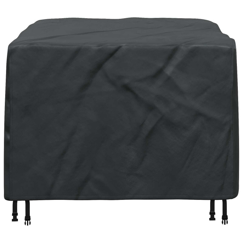 Pokrowiec na meble Gładki Czarny 113 x 113 x 73 cm 420D