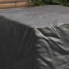 Pokrowiec na meble Czarny 125 x 125 x 74 cm Tkanina Oxford 210D